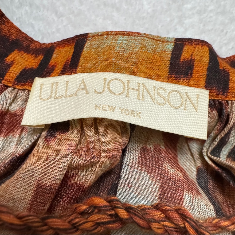 Ulla Johnson sz M Selena Dress cover up in Oak - Picture 8 of 12